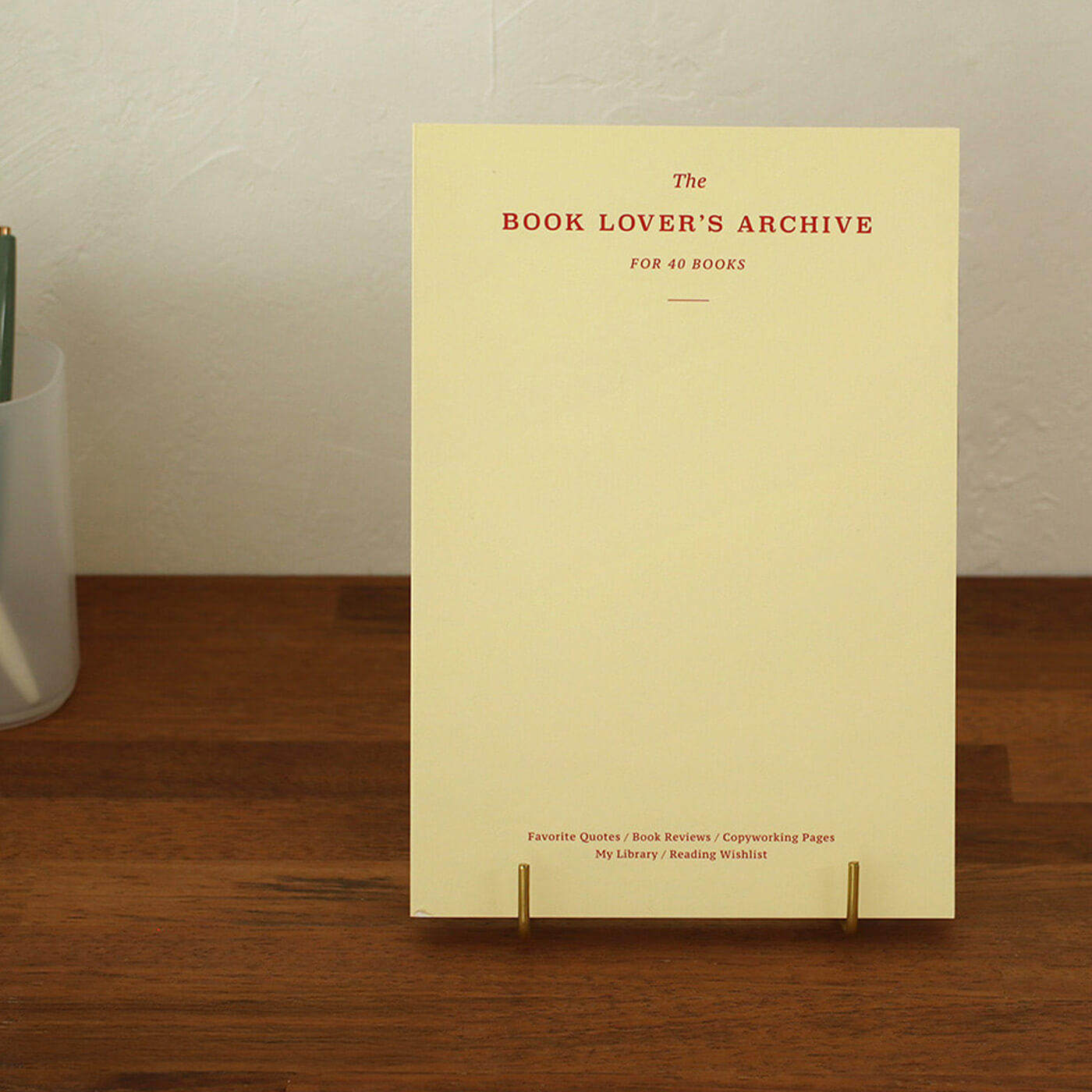 Reading Journal_Cream Ivory