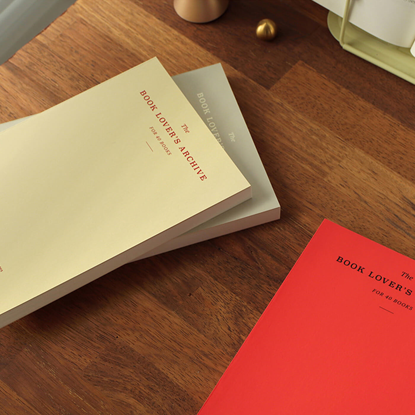 Reading Journal_Vintage Red
