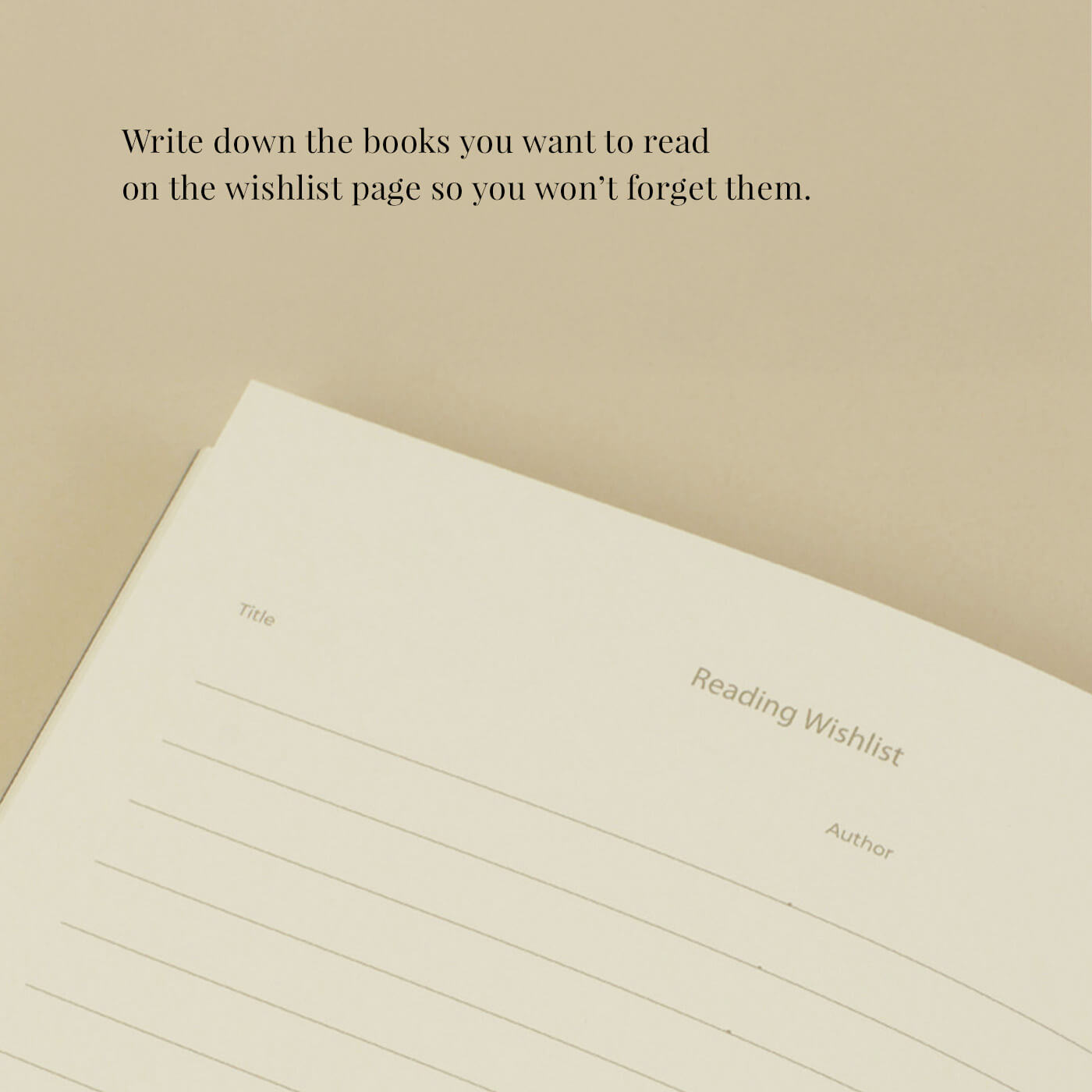 Reading Journal Slim_Pine Green