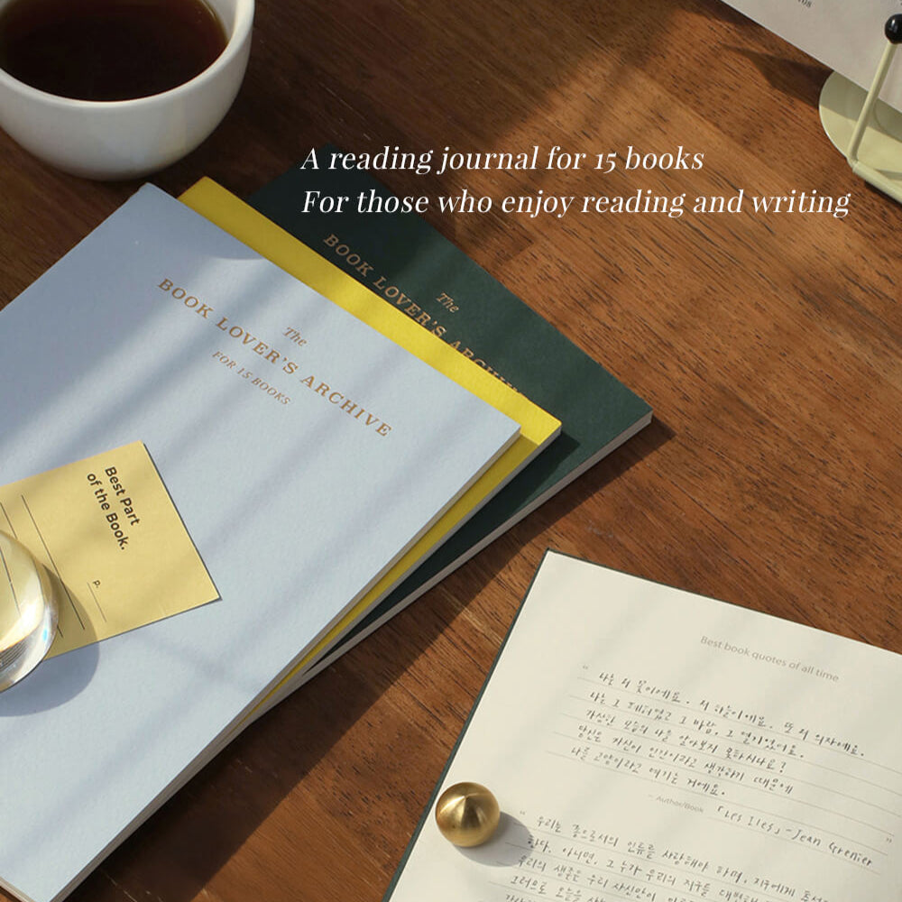 Reading Journal Slim_Pine Green
