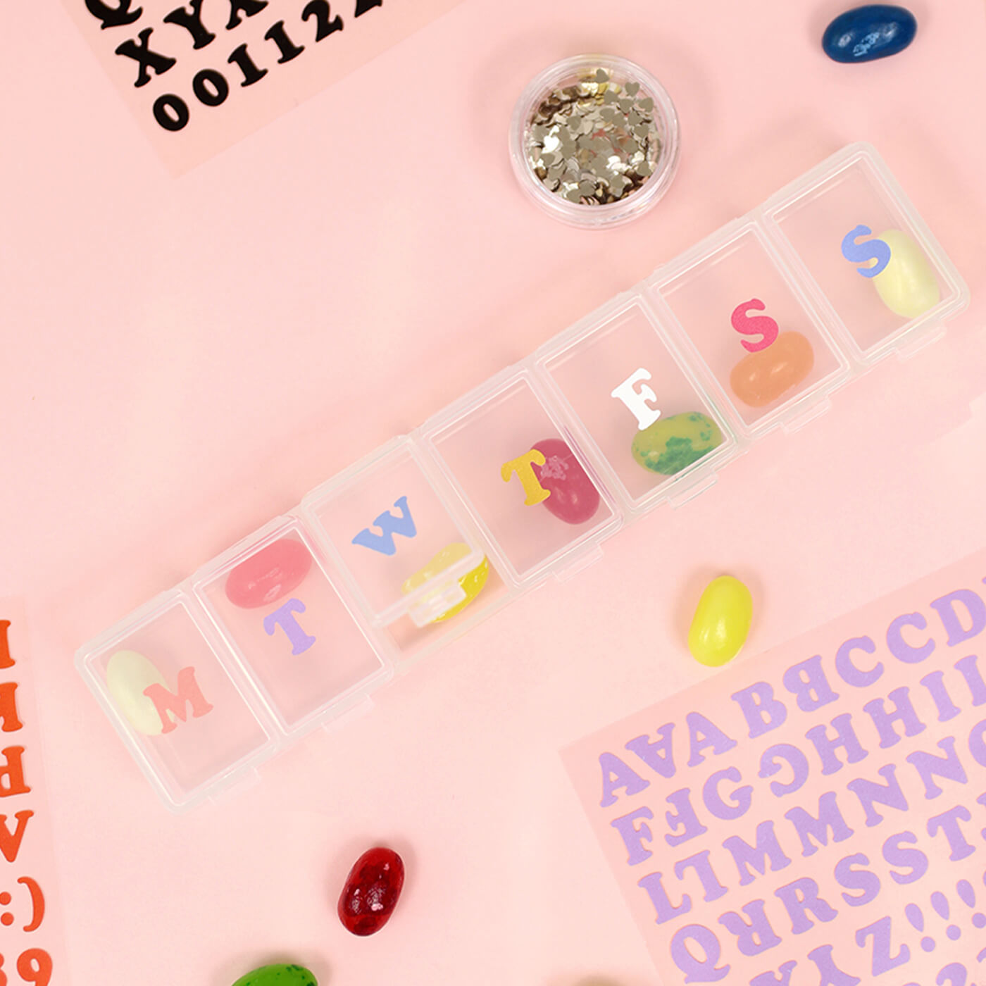 Roly Poly Alphabets & Numbers Sticker