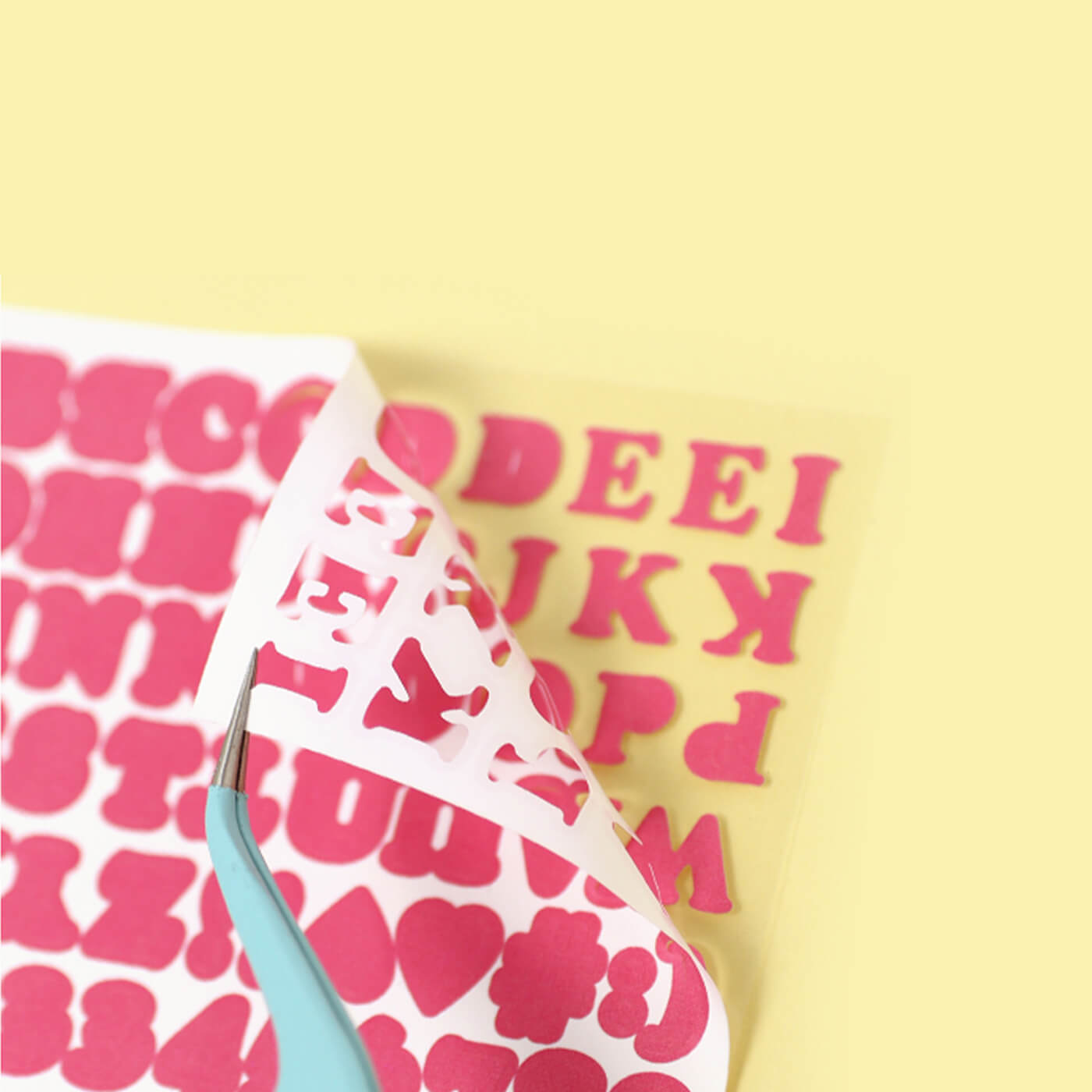 Roly Poly Alphabets & Numbers Sticker