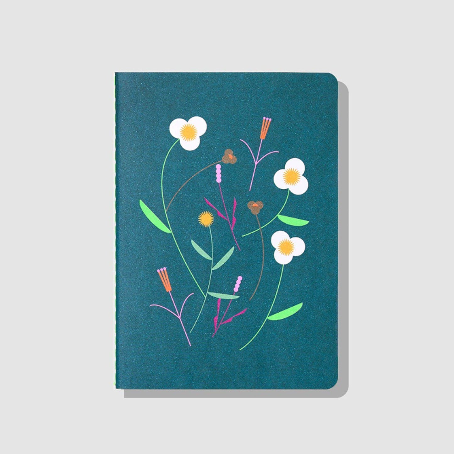 Stitch Note-Flower Edition_07 Deep Green