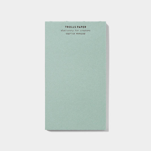 Caprice Memo Pad_Turquoise