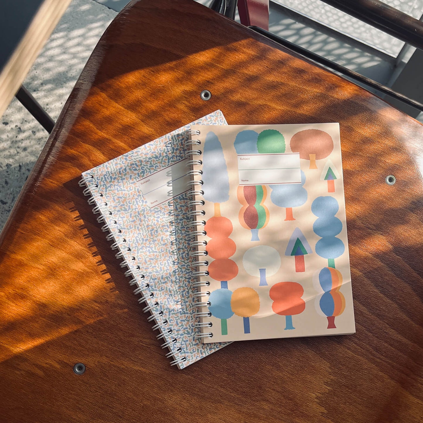 Spiral Notebook_Color Tree
