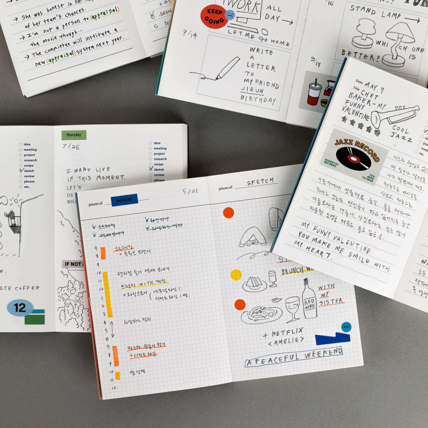 Life & Pieces Notebook A6_Story