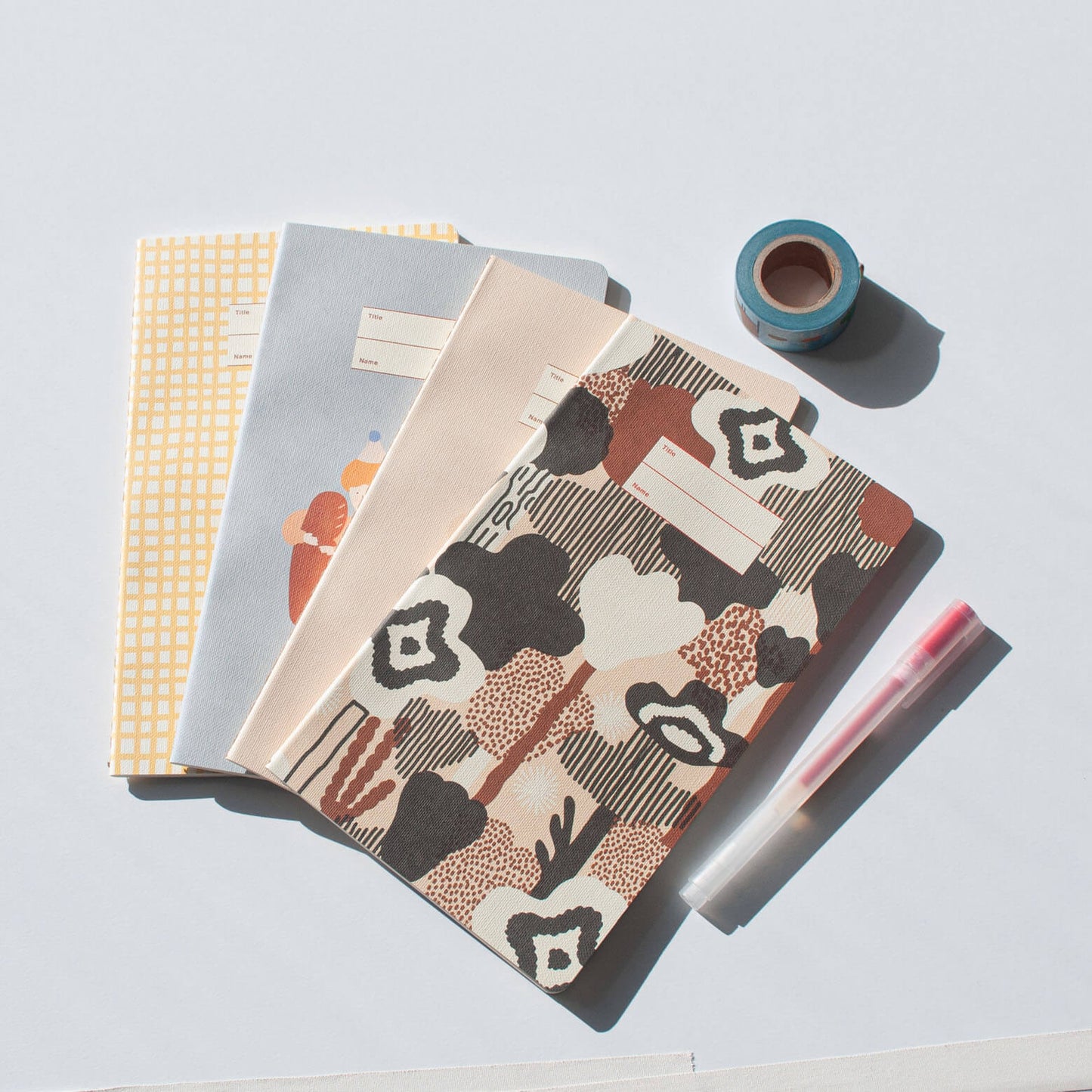 Slim Notebook_Linen