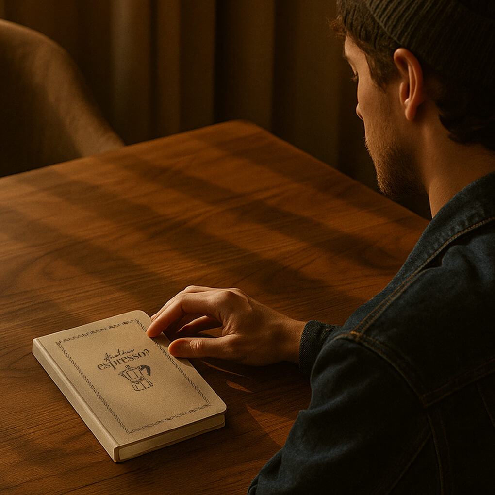 Linen Notebook A5 / A6_Light Coffee
