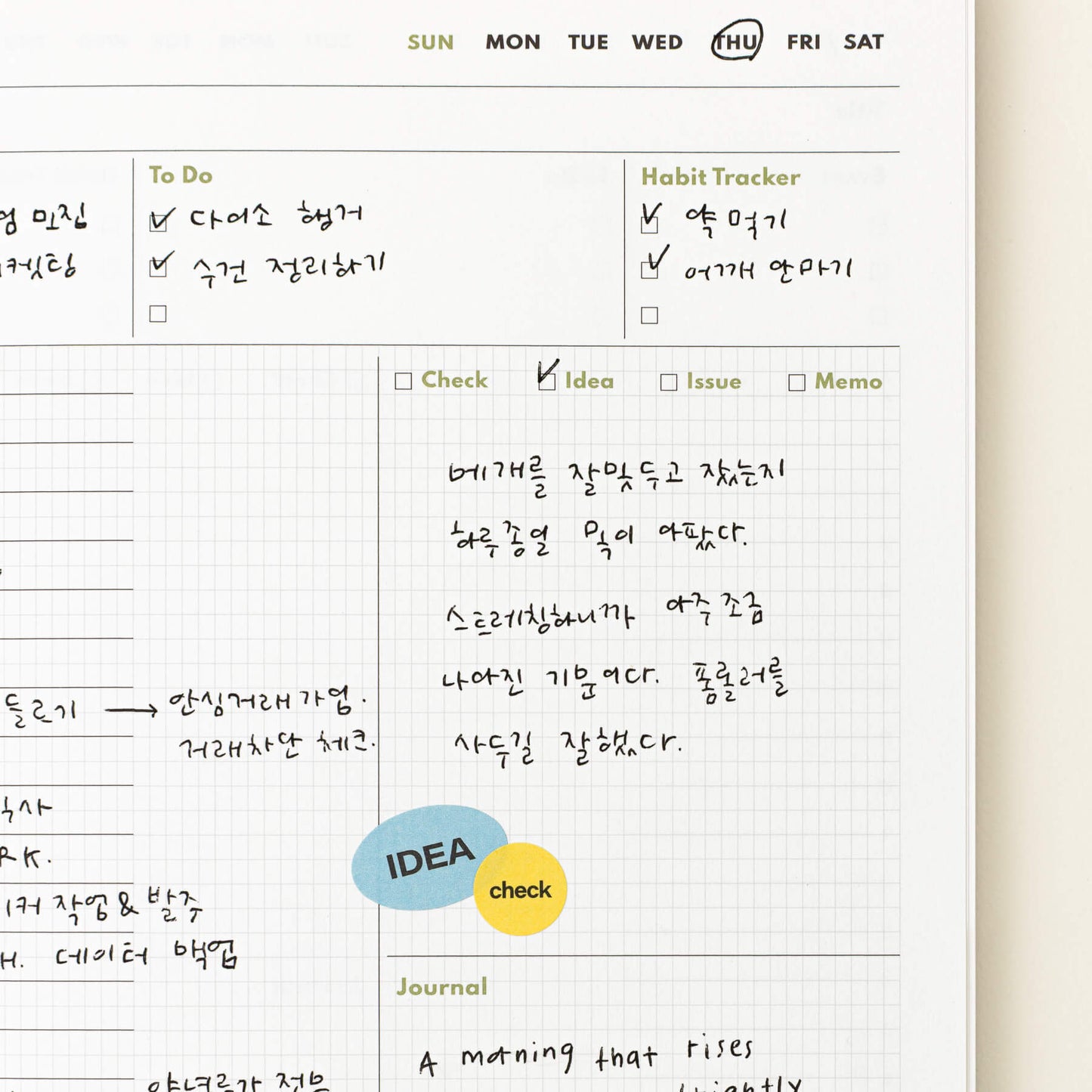 Little things All-in-One Recording System Diary
