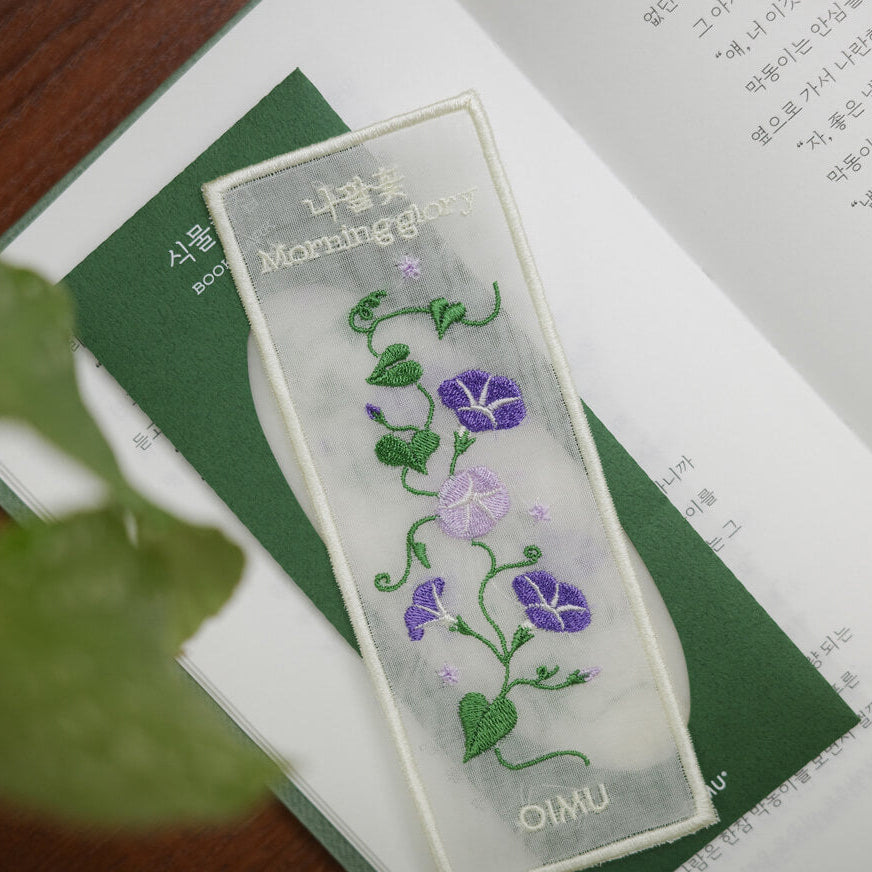 Plant Collecting Bookmark_Morning Glory