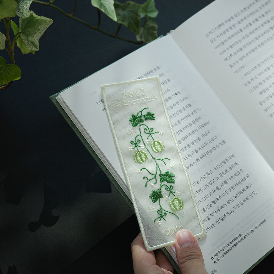 Plant Collecting Bookmark_Balloon Vine