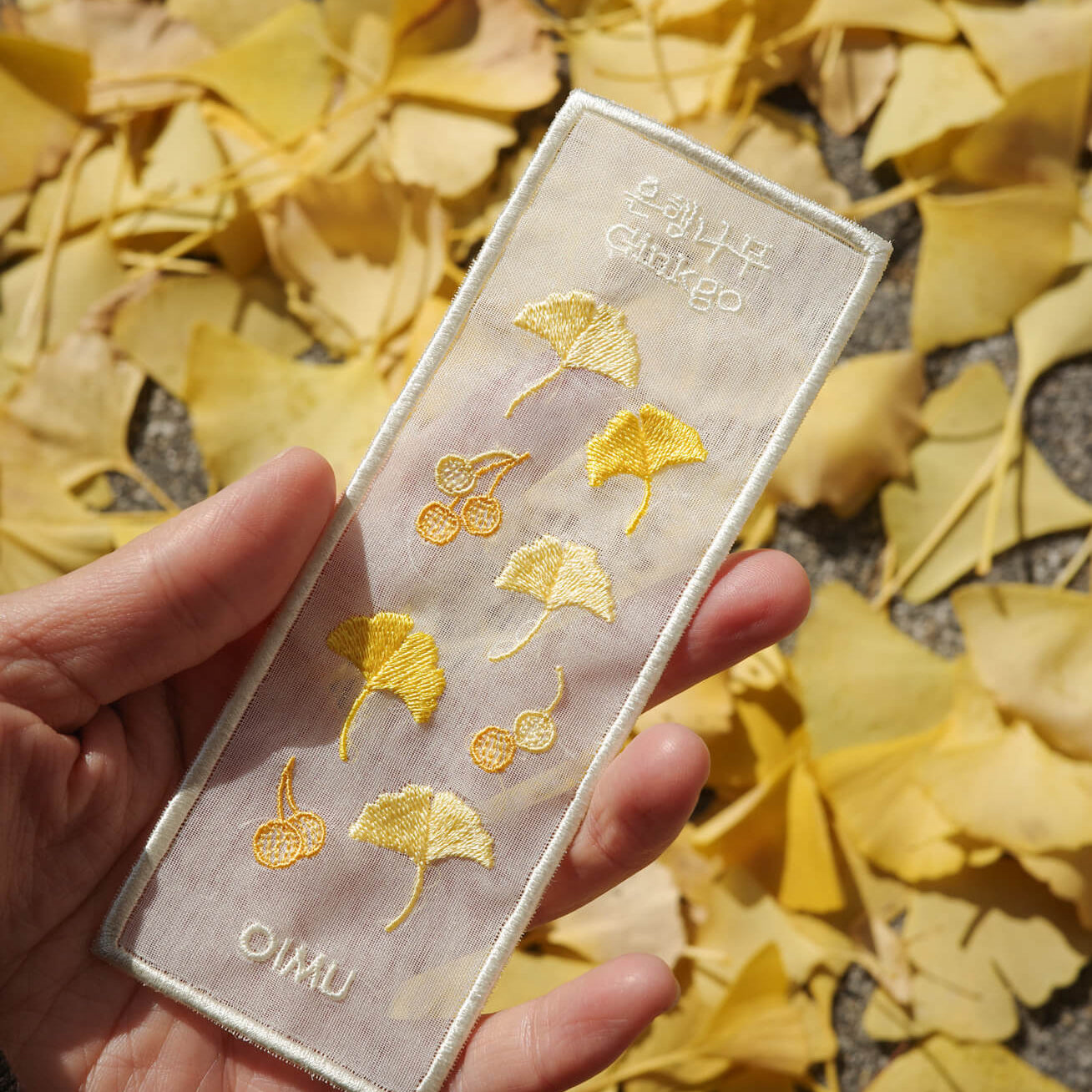 Plant Collecting Bookmark_Ginkgo