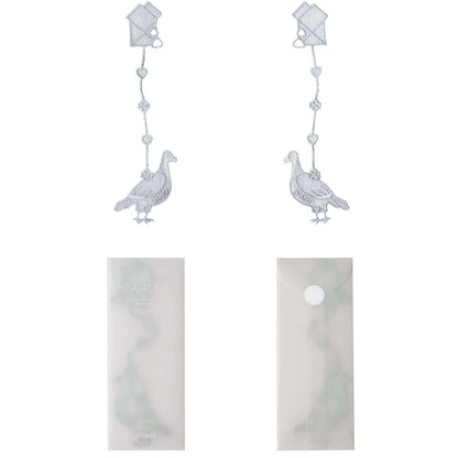 Color Thread Bookmark_Pigeon