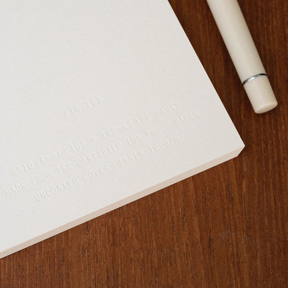 Fig Notebook – 103 Grid (Fountain Pen Friendly)