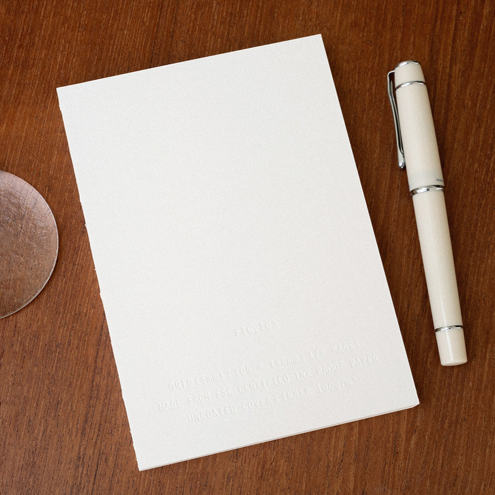 Fig Notebook – 103 Grid (Fountain Pen Friendly)