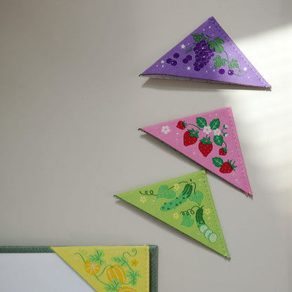 Corner Bookmark_Grape