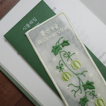 Plant Collecting Bookmark_Balloon Vine