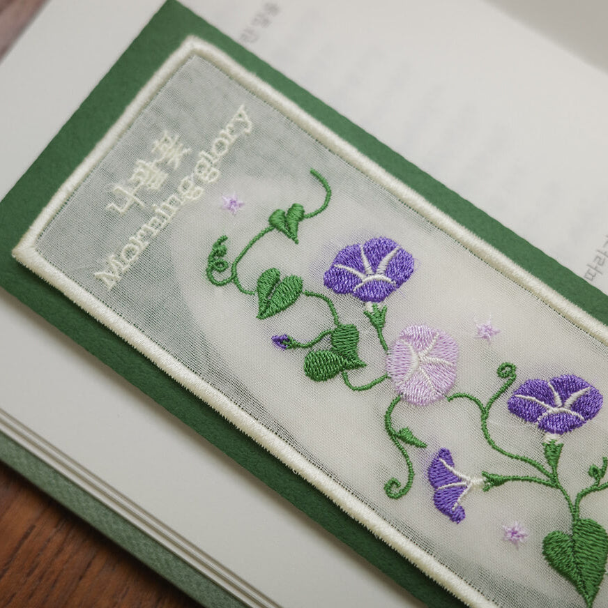Plant Collecting Bookmark_Morning Glory