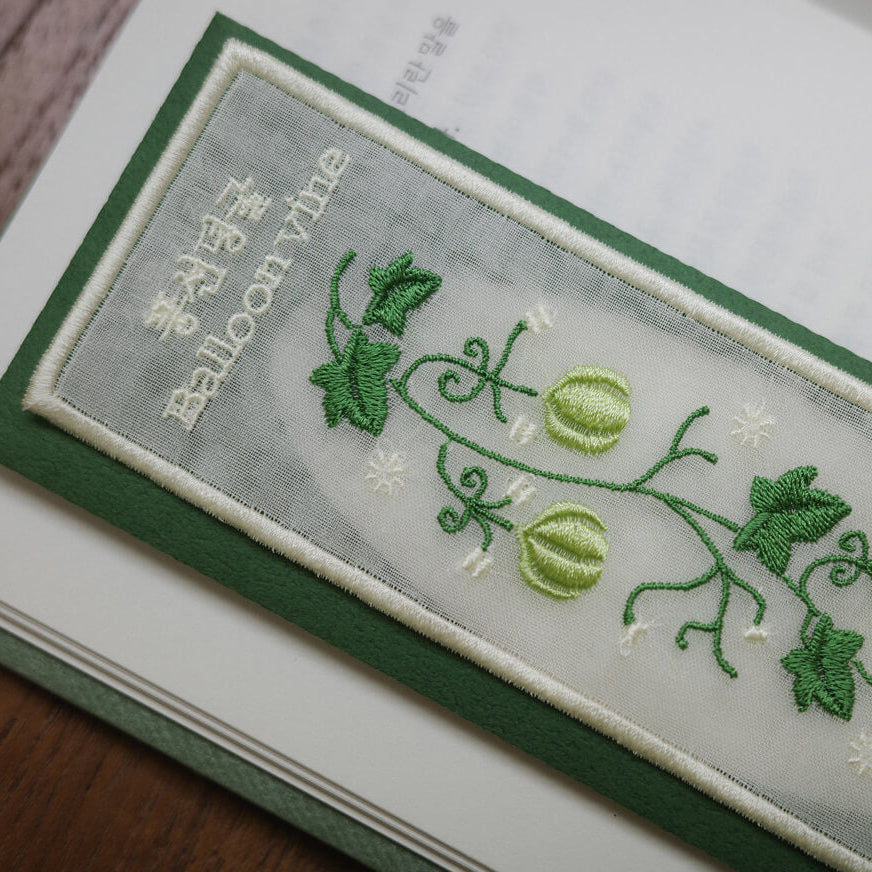 Plant Collecting Bookmark_Balloon Vine