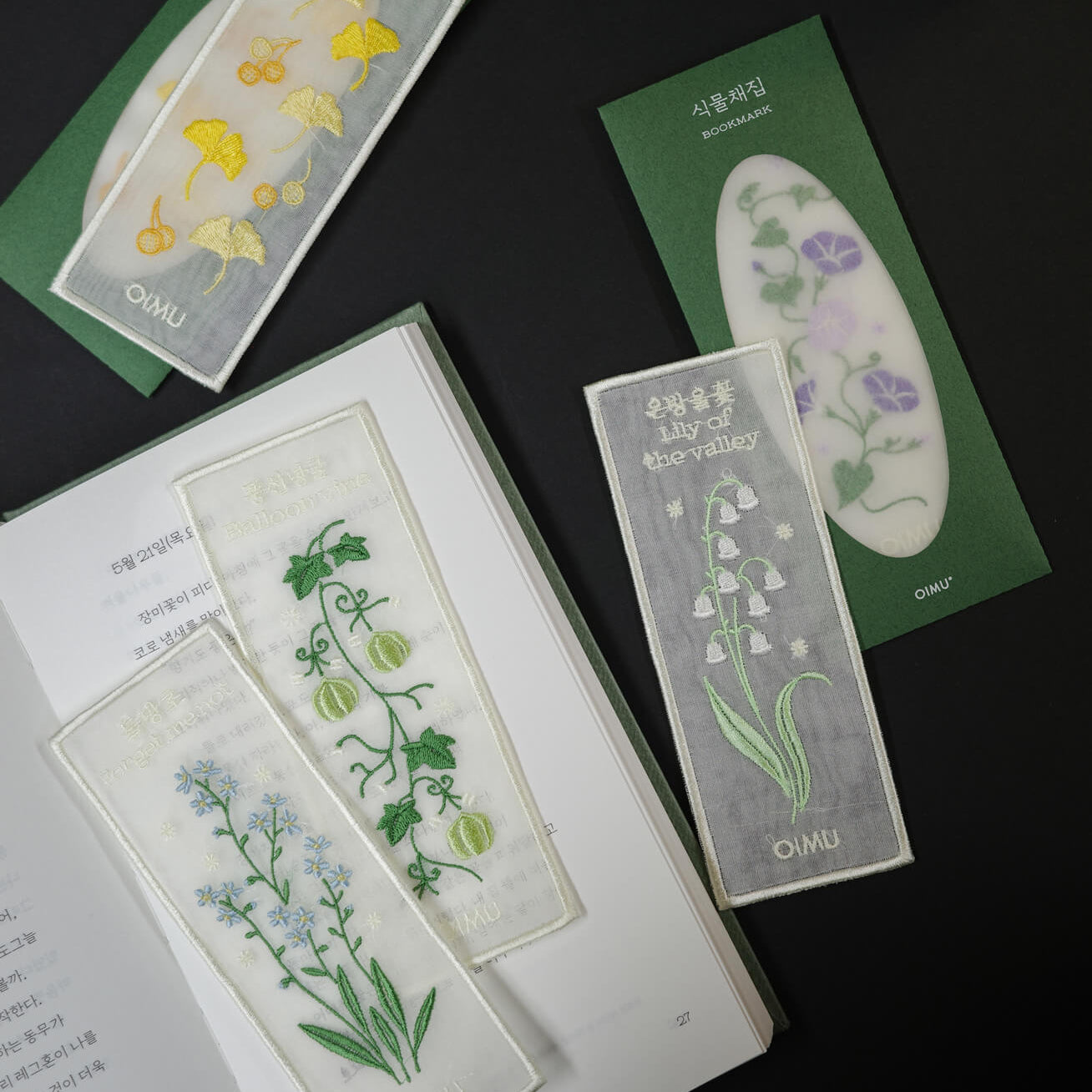 Plant Collecting Bookmark_Lily of the Valley