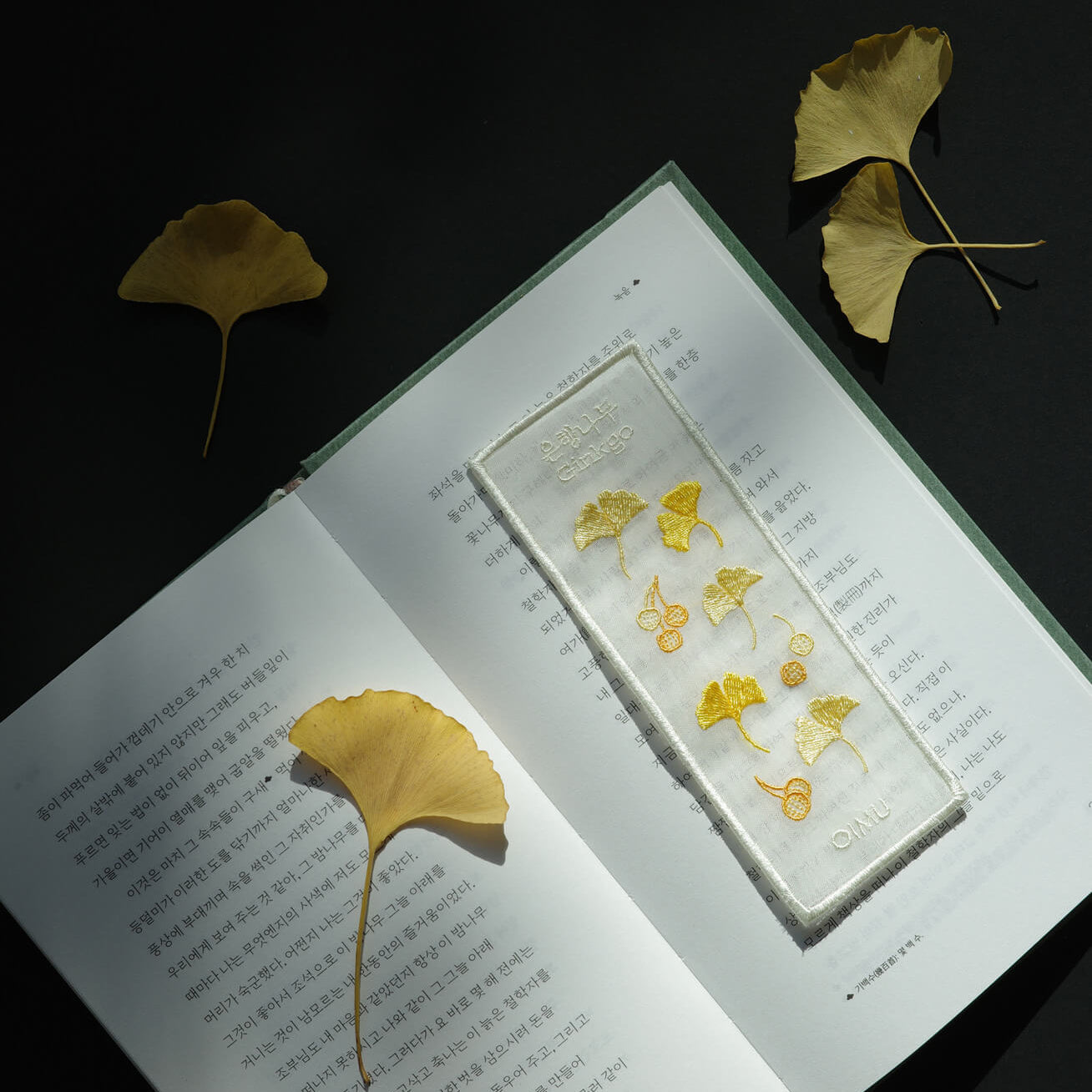 Plant Collecting Bookmark_Ginkgo