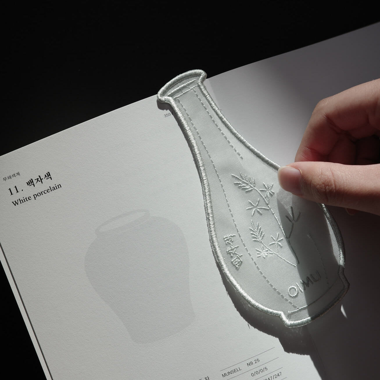 Plant Collecting Bookmark_Snow White