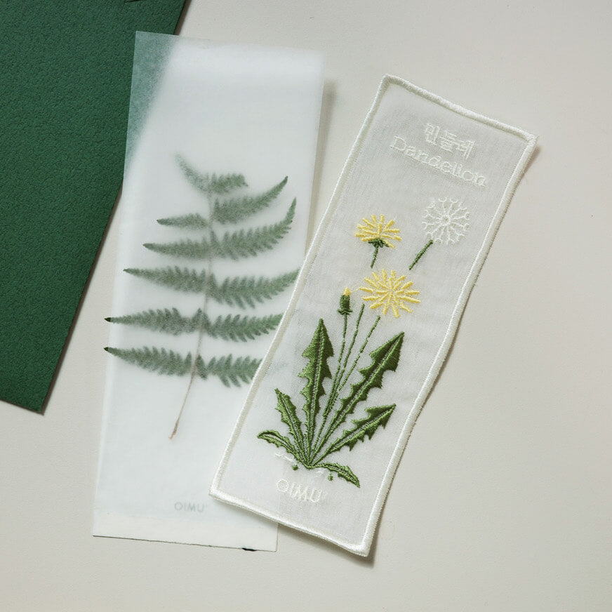 Plant Collecting Bookmark_Dandelion