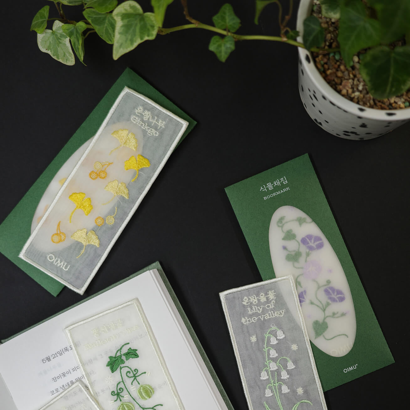Plant Collecting Bookmark_Ginkgo
