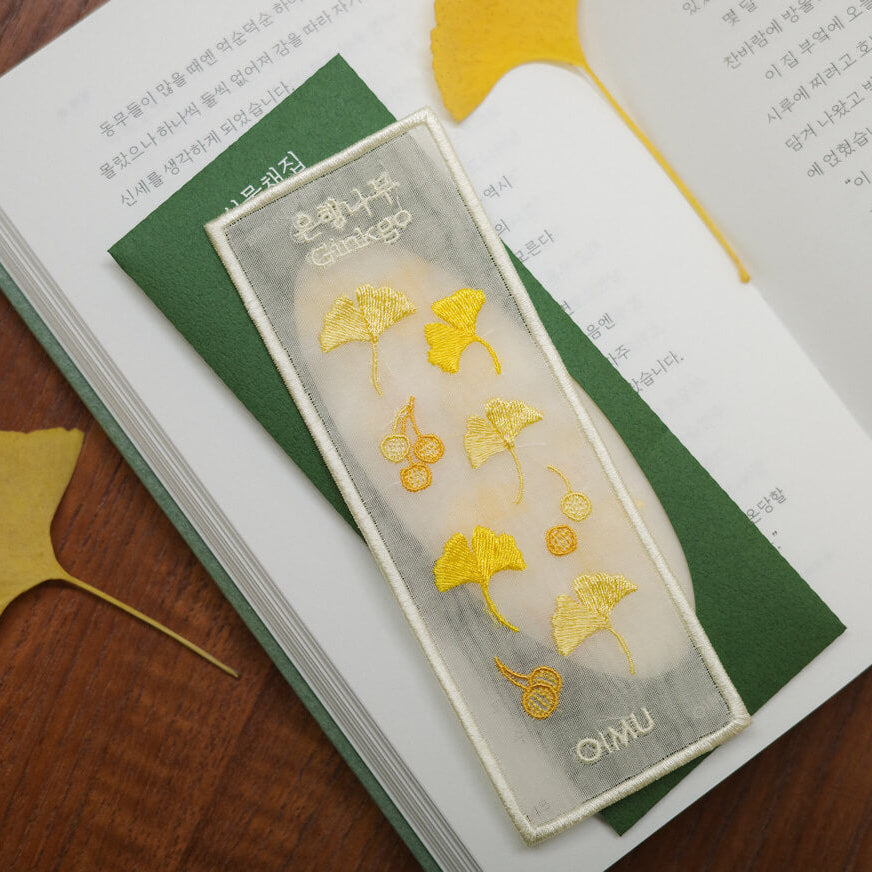 Plant Collecting Bookmark_Ginkgo