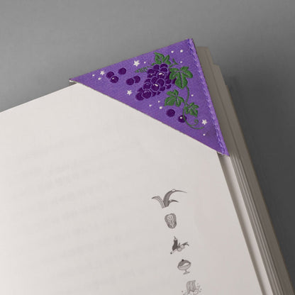 Corner Bookmark_Grape