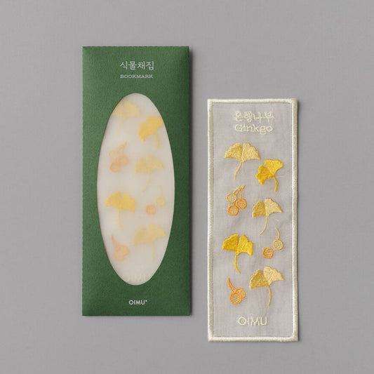 Plant Collecting Bookmark_Ginkgo