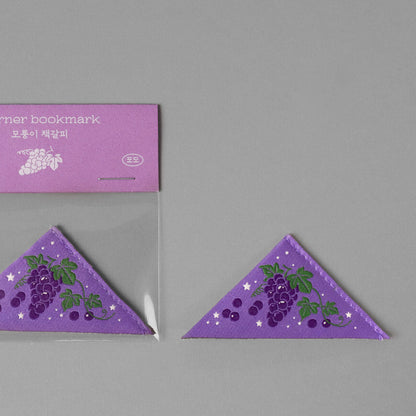 Corner Bookmark_Grape