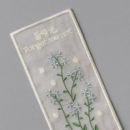 Plant Collecting Bookmark_Forget Me Not