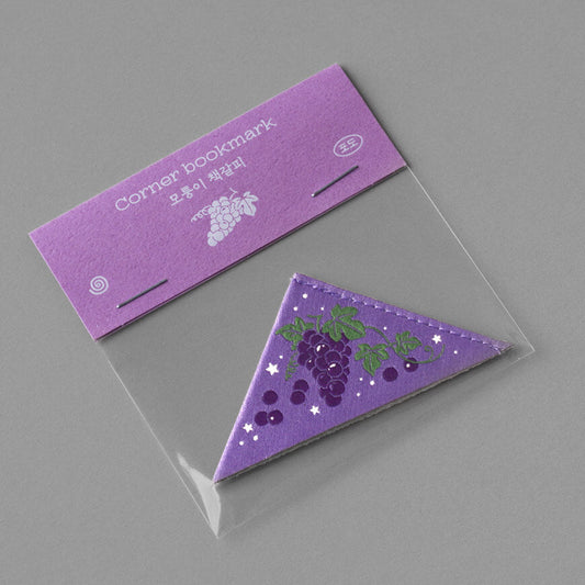Corner Bookmark_Grape