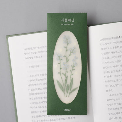 Plant Collecting Bookmark_Forget Me Not