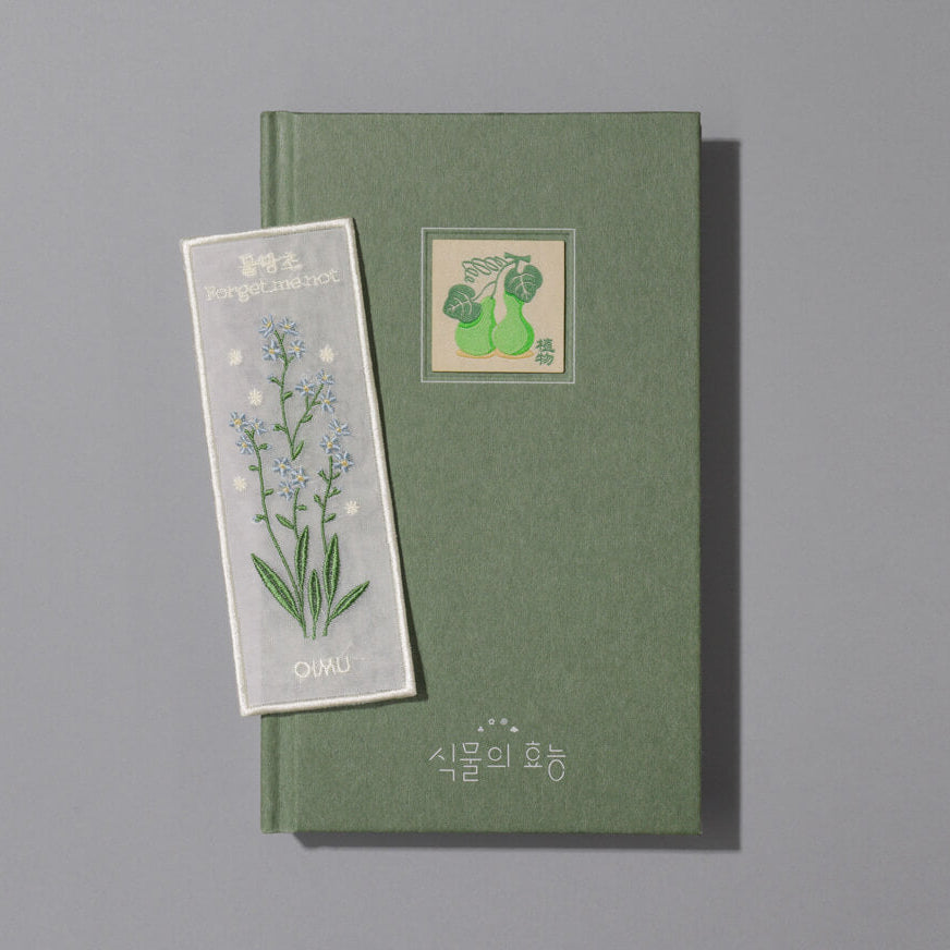Plant Collecting Bookmark_Forget Me Not