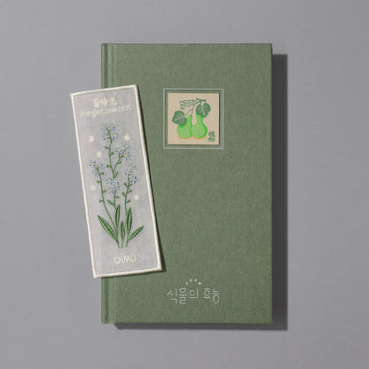 Plant Collecting Bookmark_Forget Me Not