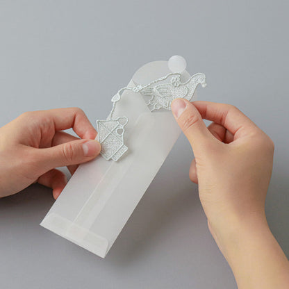 Color Thread Bookmark_Pigeon