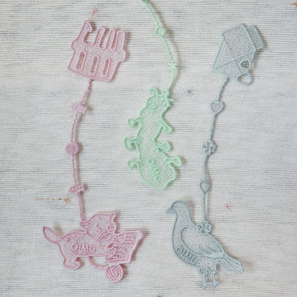 Color Thread Bookmark_Bookworm