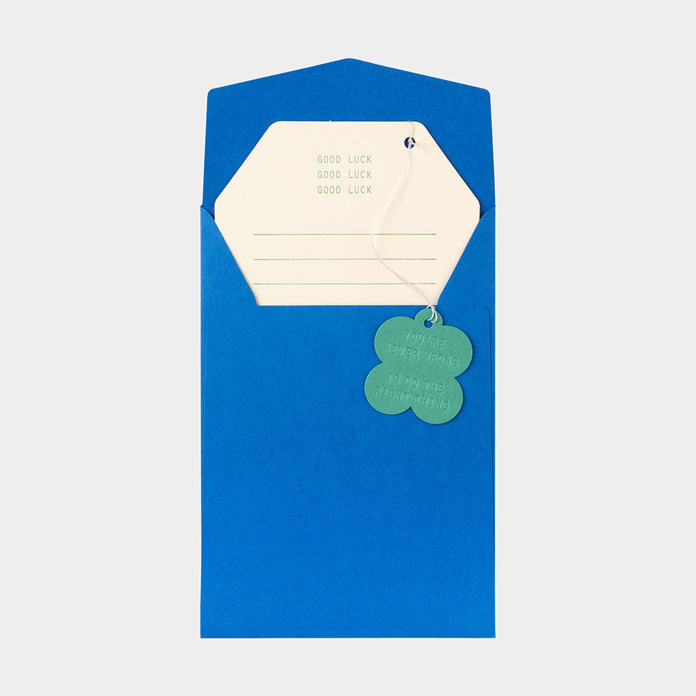 Message Card_GOOD LUCK