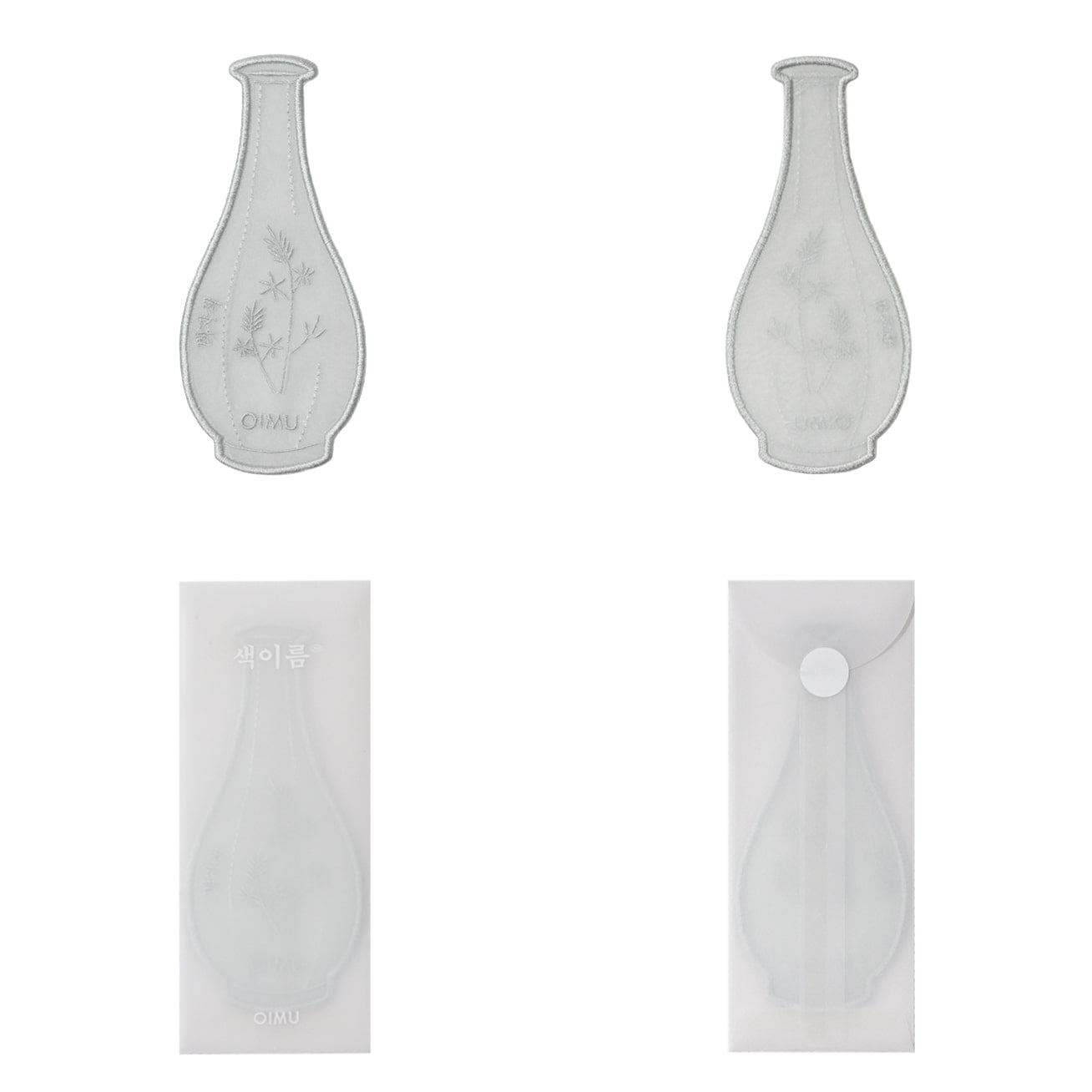 Plant Collecting Bookmark_Snow White