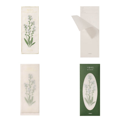 Plant Collecting Bookmark_Forget Me Not