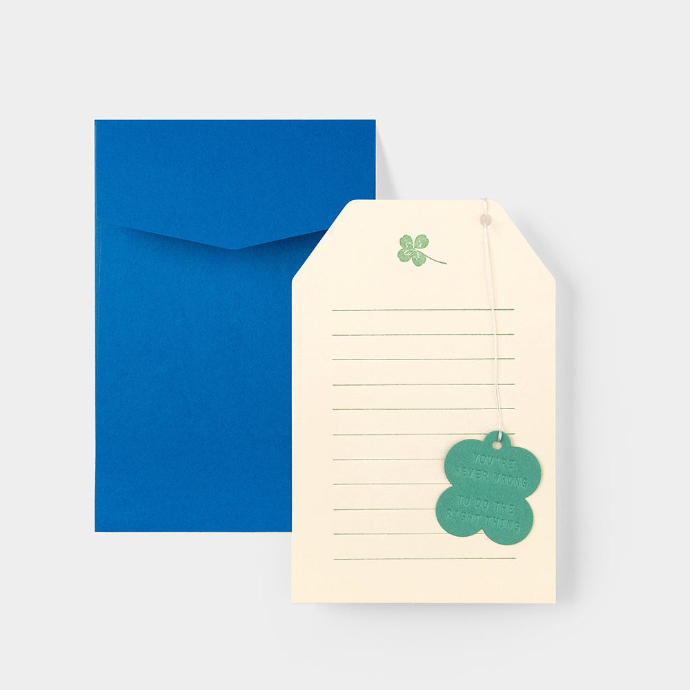Message Card_GOOD LUCK