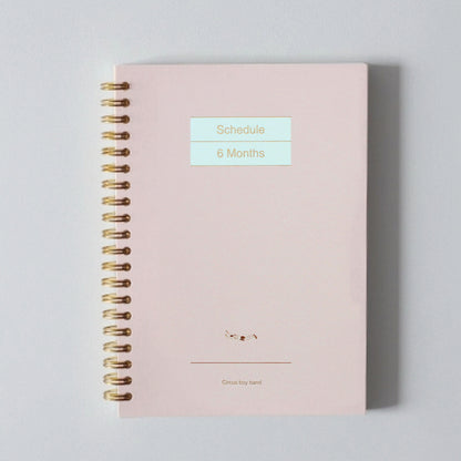 6-Month Planner_Pink