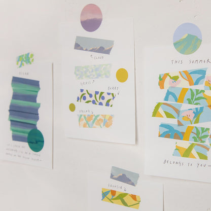 Afterglow Paper Tape