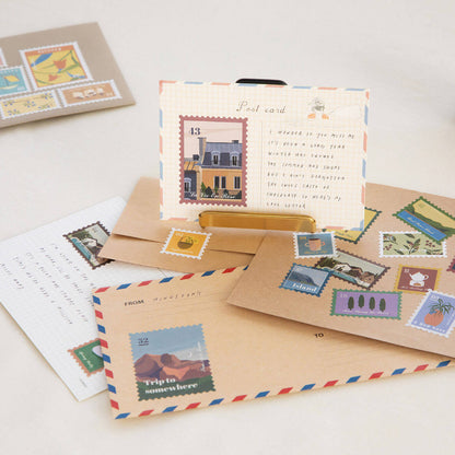 Afterglow Stamp Sticker Set