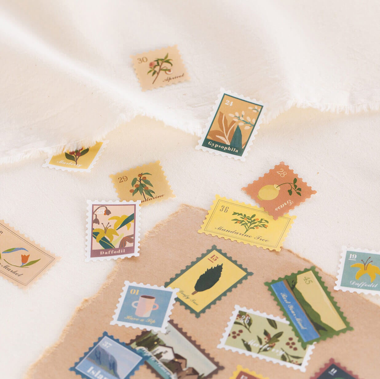 Afterglow Stamp Sticker Set