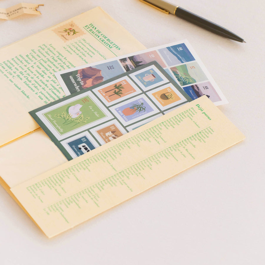 Afterglow Stamp Sticker Set