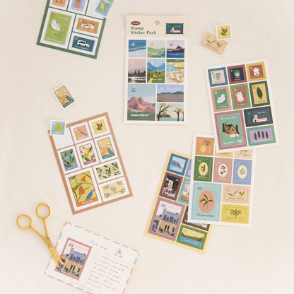 Afterglow Stamp Sticker Set