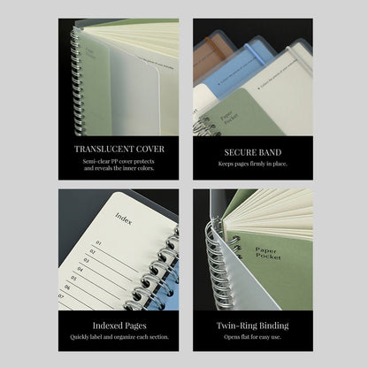 Archive Paper Pocket_Sky Blue